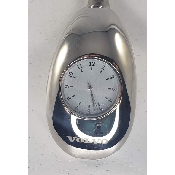 Volvo Clock Business Card Holder Salesman Promotional Collectible - Picture 4 of 10